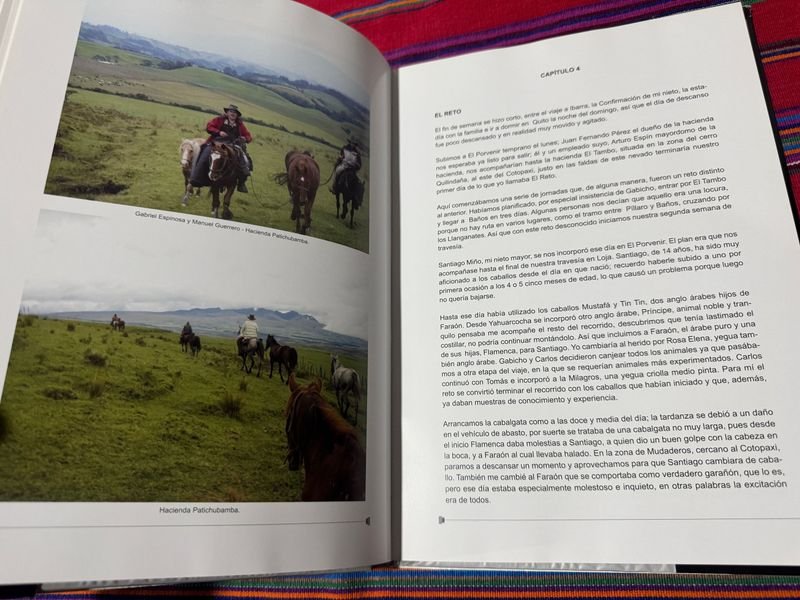 Libro CABALGATA POR LOS ANDES ECUATORIANOS de Ignacio Perez Arrieta - imagen 3