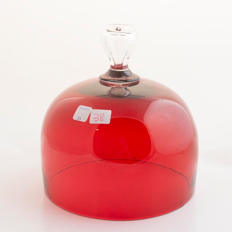 Campana de Cristal Rubí - 19cm
