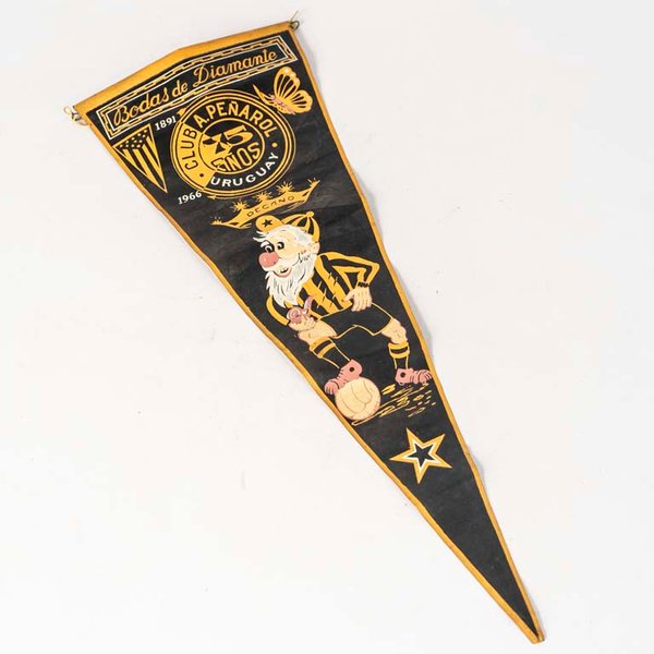 Banderín de Peñarol Bodas de Diamantes