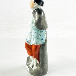 Figura en porcelana oriental de 21 cm - imagen 3