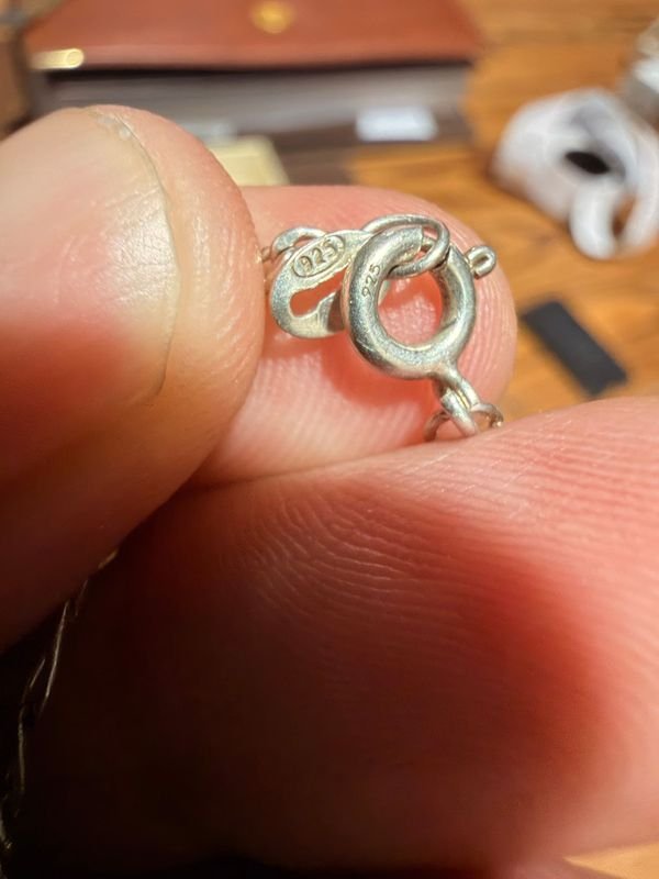 Cadena de plata 925 delicada - imagen 2