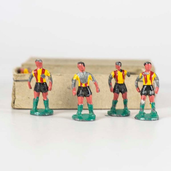 11 Figuras de Plomo de Fútbol de Progreso