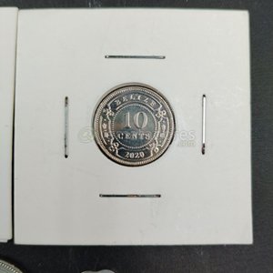 Lote de 5 Monedas de Belice: 1 Dólar, 50, 25, 10 y 5 Centavos - imagen 4