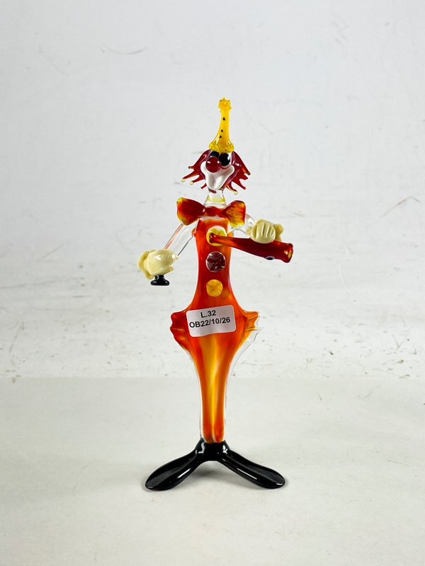 Figura de Payaso en Cristal Murano, 21 cm - imagen 1