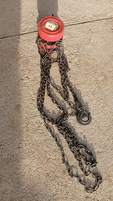 Aparejo de cadena para 1 tonelada - Maquinaria pesada - imagen 3