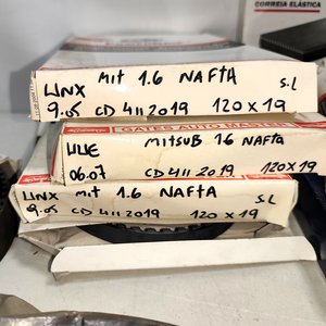Lote de 11 Correas de Distribución Gates para Mitsubishi - imagen 3