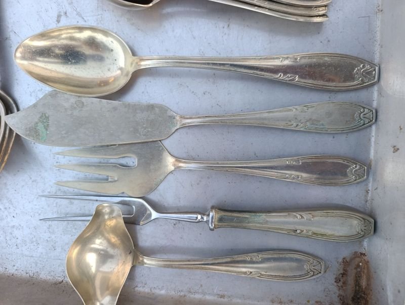 Cubiertos de Plata en Buen Estado - imagen 4