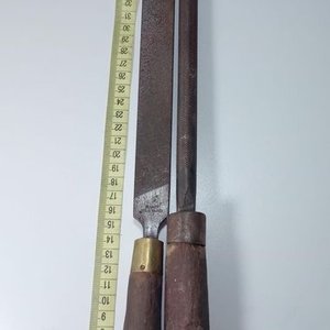 Antiguas Limas Metálicas Grandes para Tarea Pesada - imagen 4