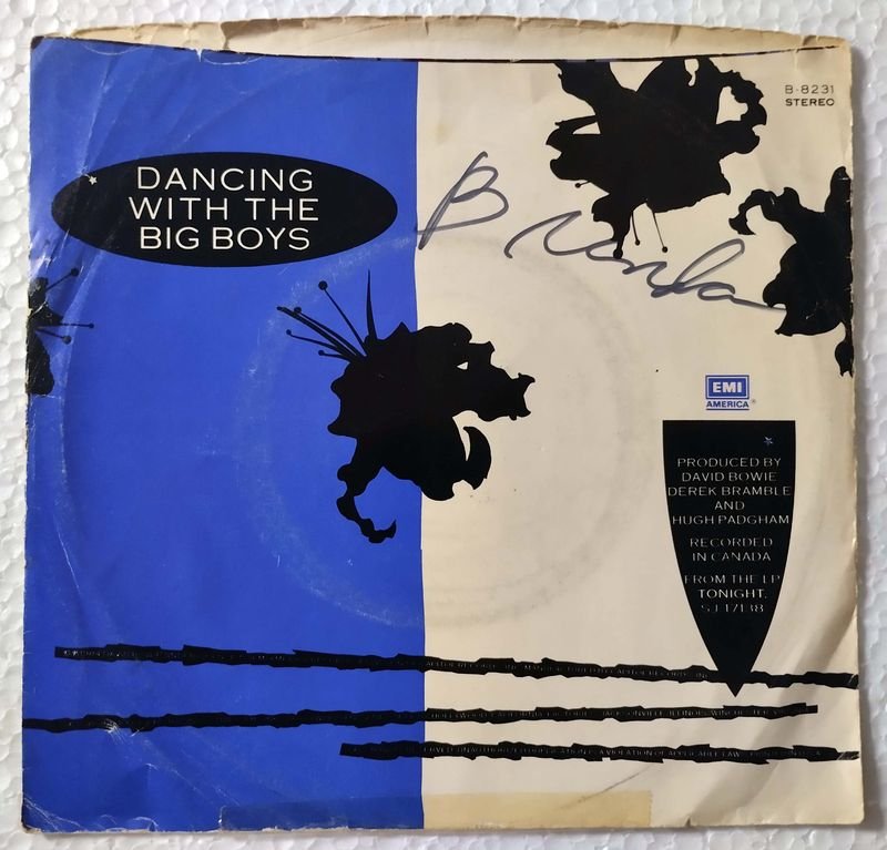 David Bowie: Disco 'Dancing With The Big Boys' de 1984 - imagen 2