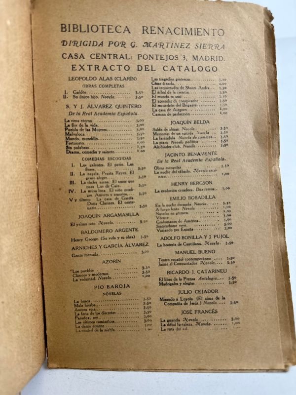 Libro antiguo de EÇA DE QUEIROZ - ADAN Y EVA EN EL PARAISO - imagen 4