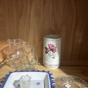 Lote anterior: Juego de Jarra de Vidrio y Recipientes Decorativos