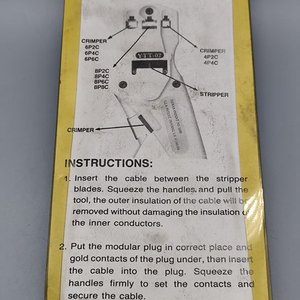 Pinza Crimpadora Modular YTT-02 para Conectores de Teléfono - imagen 6