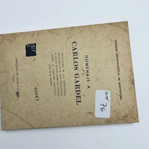 Homenaje a Carlos Gardel: Edición Conmemorativa 25º Aniversario (1960) - imagen 1