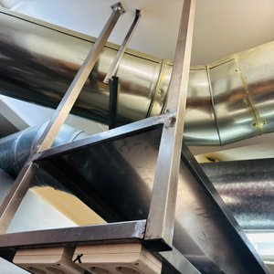 Estantería Doble de Acero Inoxidable para Techo con Comandera - imagen 6