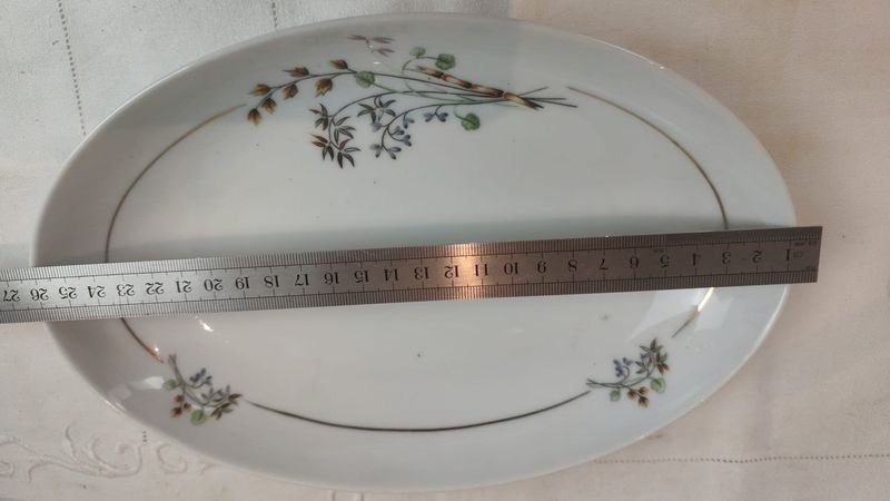 Fuente Oval de Porcelana Schmidt - imagen 2