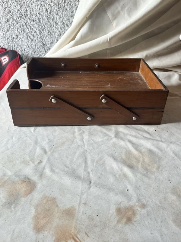 Archivadora de madera antigua - imagen 5