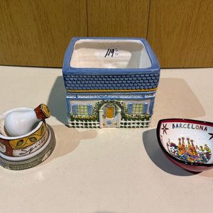 Maceta Decorativa Cerámica Estilo Casa y Adornos Varios - imagen 2