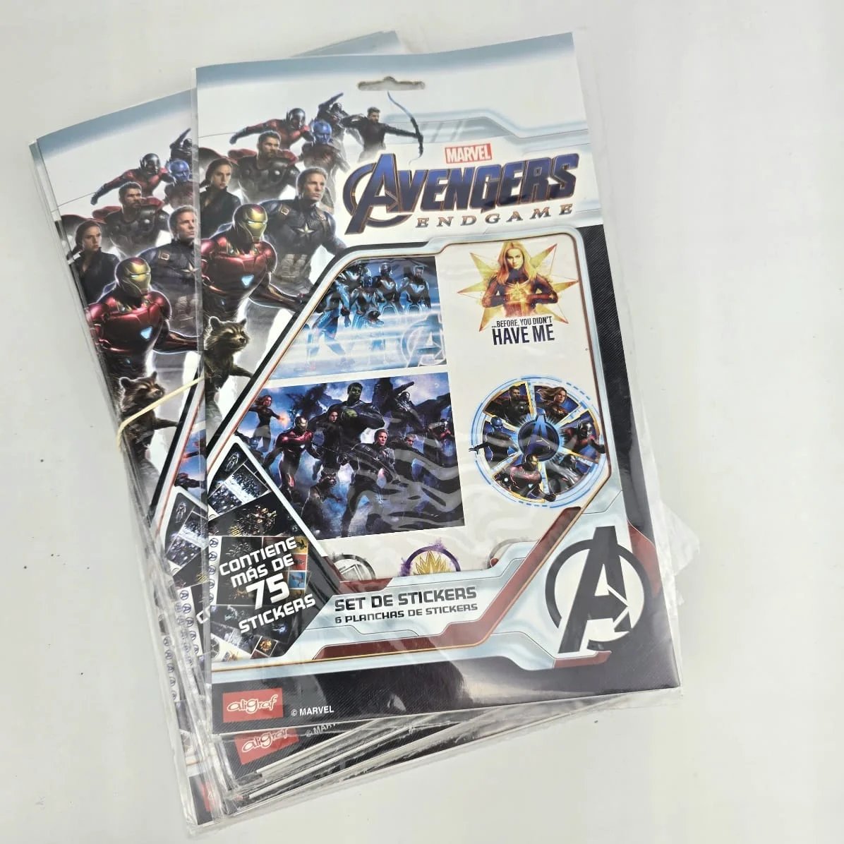 Colección de Estampillas de Marvel Avengers Endgame - imagen 2