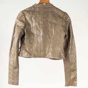 Campera de Cuero Only Talle M Nueva con Etiqueta - imagen 2