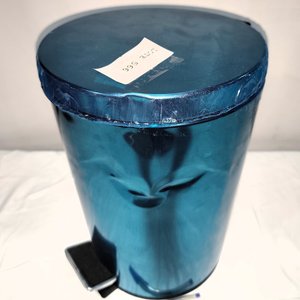 Papelera de Acero Inoxidable con Tapa Batiente y Cubo Interior, 12 Litros - imagen 1