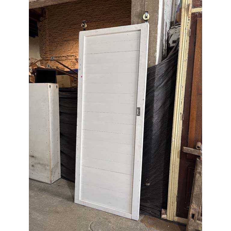 Lote anterior: Puerta de madera corrediza sin riel - Medidas: 87 x 225cm