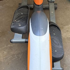 Bicicleta Elíptica Winner Gris y Naranja - imagen 8