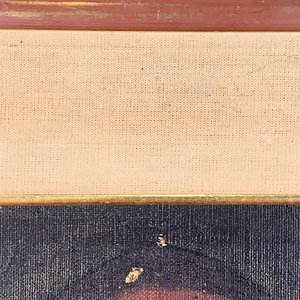 Cuadro al óleo: Retrato de anciano con pañuelo, firmado M.G. de Oliveira (1915) - imagen 4