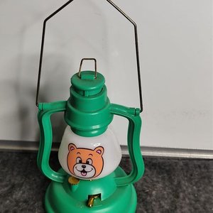 Farol de Juguete Antiguo a Pilas con Diseño de Oso - Verde - imagen 4