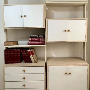 Mueble Modular Estantería con Cajones y Puertas - imagen 1