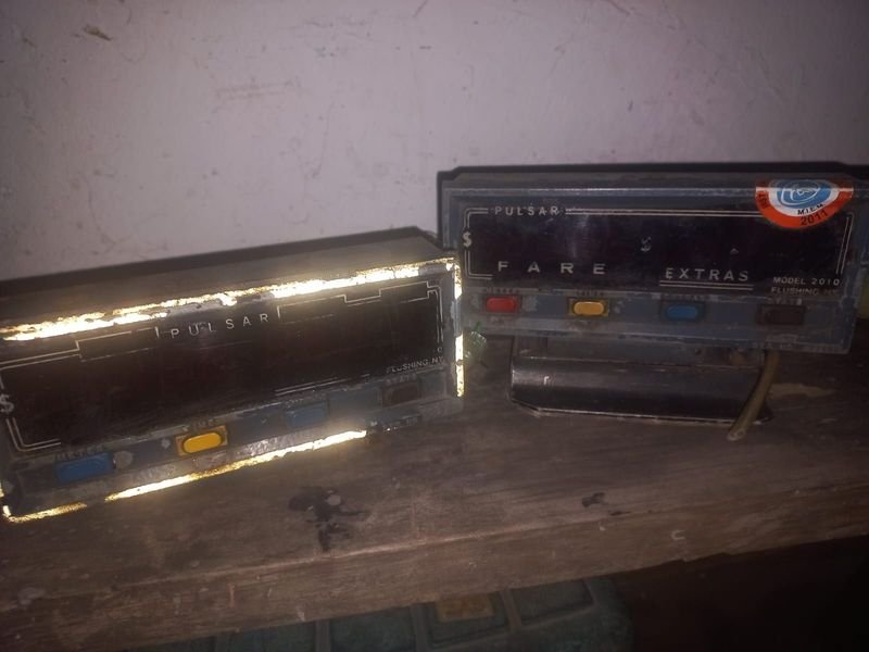 2 Antiguos Ficheros de Taxímetro Pulsar Modelo 2010