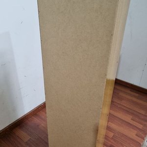 Estantería Moderna 3 Estantes Tono Madera Clara 39x36x136 cm - imagen 3