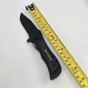 Navaja Plegable Browning Negra con Caja - imagen 4