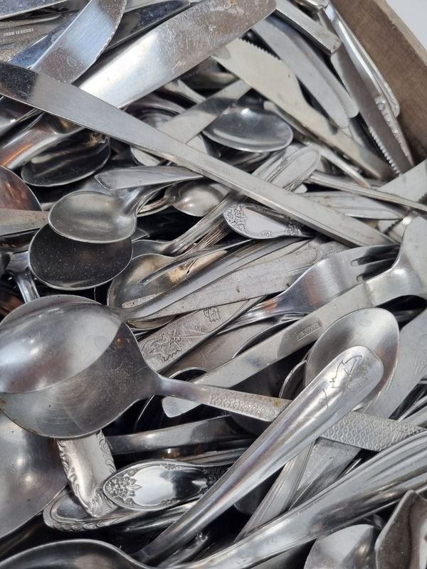 Gran Lote De Cubiertos De Plata - imagen 2