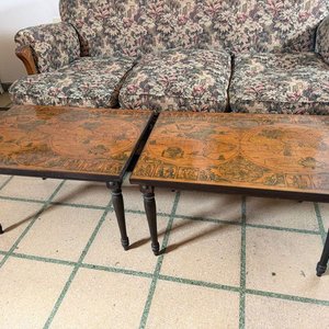 Lote anterior: Par de Mesas Laterales Vintage con Diseño de Planisferio