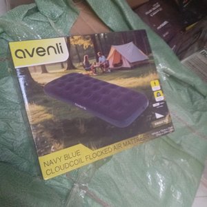 Colchón Inflable Avenli 1 Plaza Azul - imagen 2