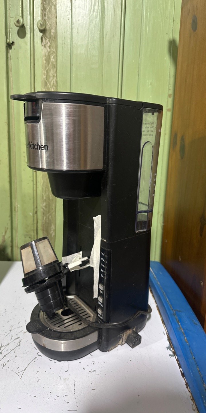 Cafetera Eléctrica Negra