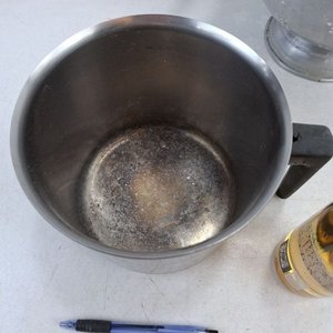 Lote de 6 Utensilios de Cocina Plateados: Bols, Olla con Tapa, Colador y Cernidor - imagen 7