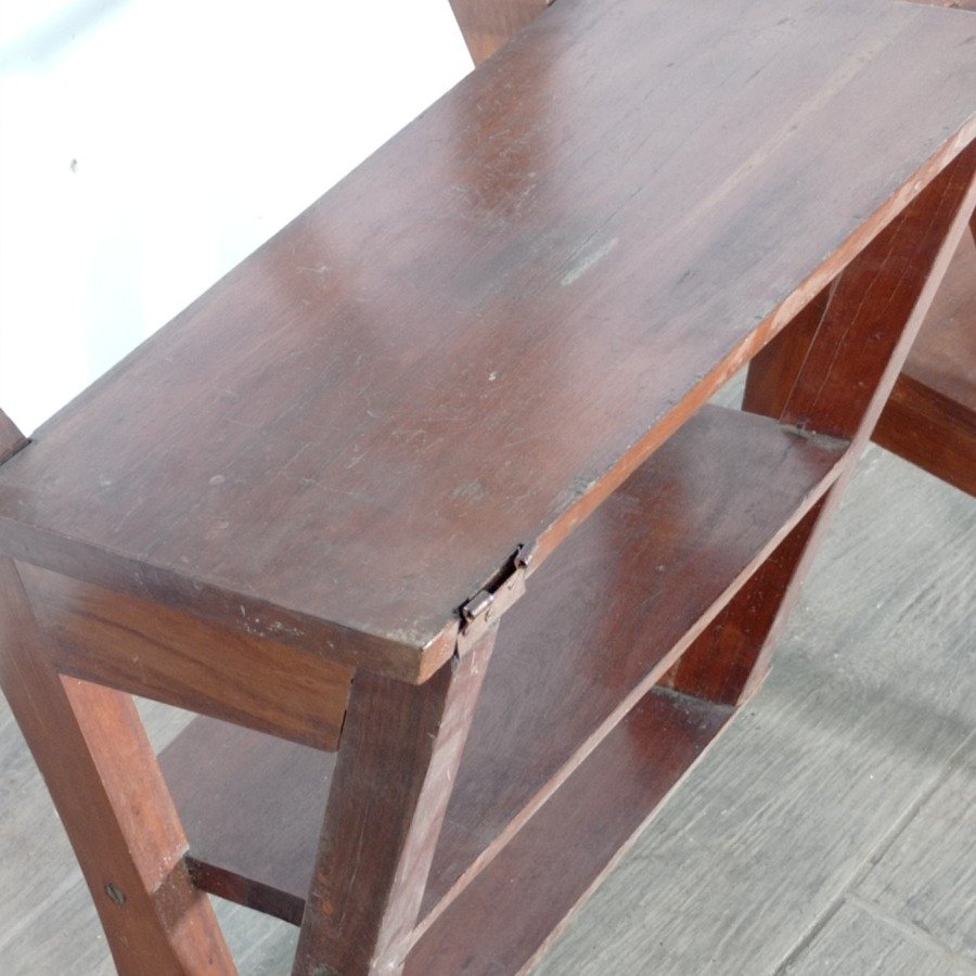Silla escalera de madera en buen estado - imagen 4