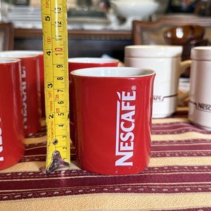 Lote de Tazas Nescafe Clásicas y con Tapa - imagen 8