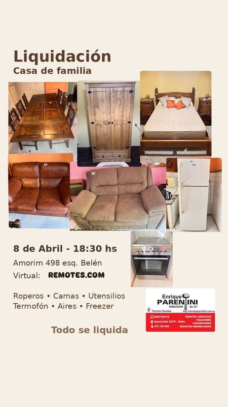 ¡LIQUIDACIÓN DE FAMILIA! Hogar, herramientas y tecnología en venta - imagen 1