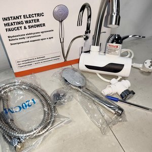 Calentador Eléctrico Instantáneo de Agua con Duchero y Canilla para Pared, Pantalla LED - imagen 6