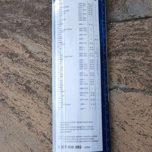 Escobillas Limpiaparabrisas Bosch y Deutsch Varios Tamaños - imagen 4