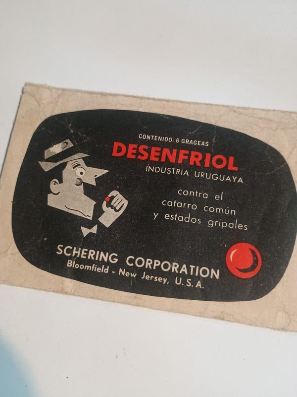 Antiguo sobre de antigripal décadas de los años 40 - imagen 4