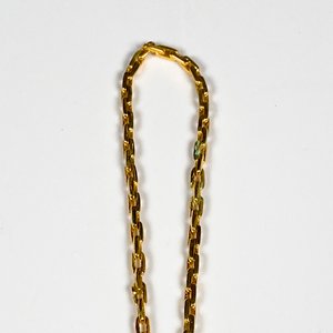 Pulsera de Oro 18k con Medallita Religiosa, Diamantes y Zafiros Azules - imagen 4