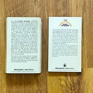 Libros "Los Hermanos Karamazov" y "Apuntes del Subsuelo" de Fiódor Dostoyevski - imagen 2