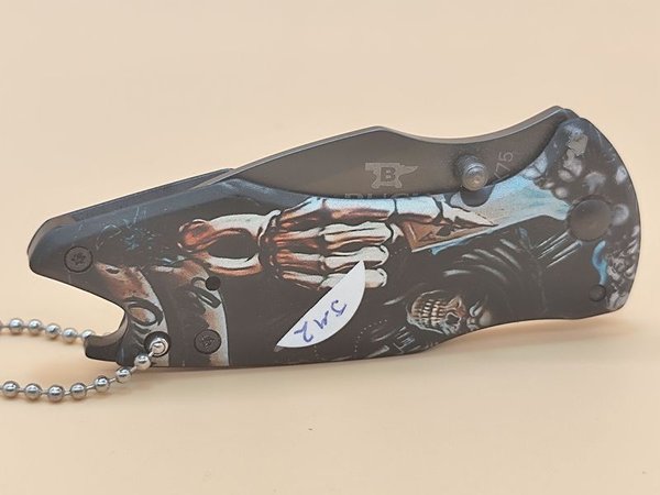 Navaja Buck de alta calidad con diseño de esqueleto - imagen 5
