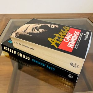 Lote de 2 Libros: "Azteca" y "Otoño Azteca" de Gary Jennings - imagen 2