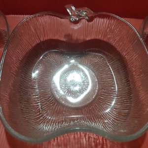 Set de Cristal Codarvi: Bowl y 6 Compoteras Manzana - imagen 3