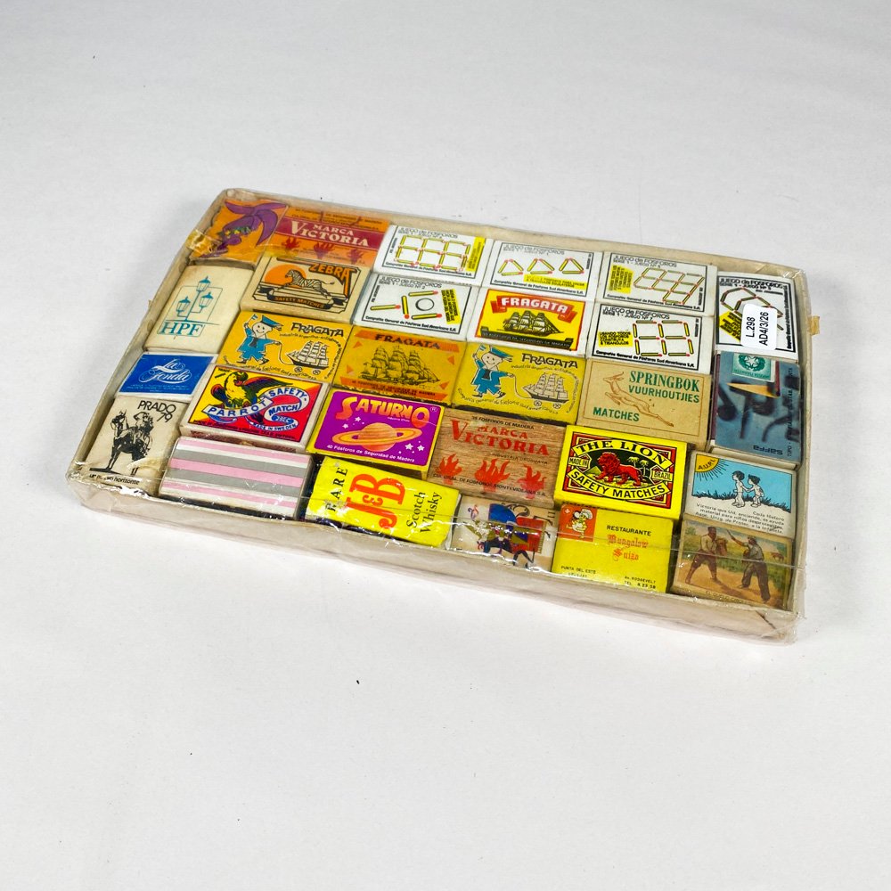 Colección de cajas de fósforos coleccionables