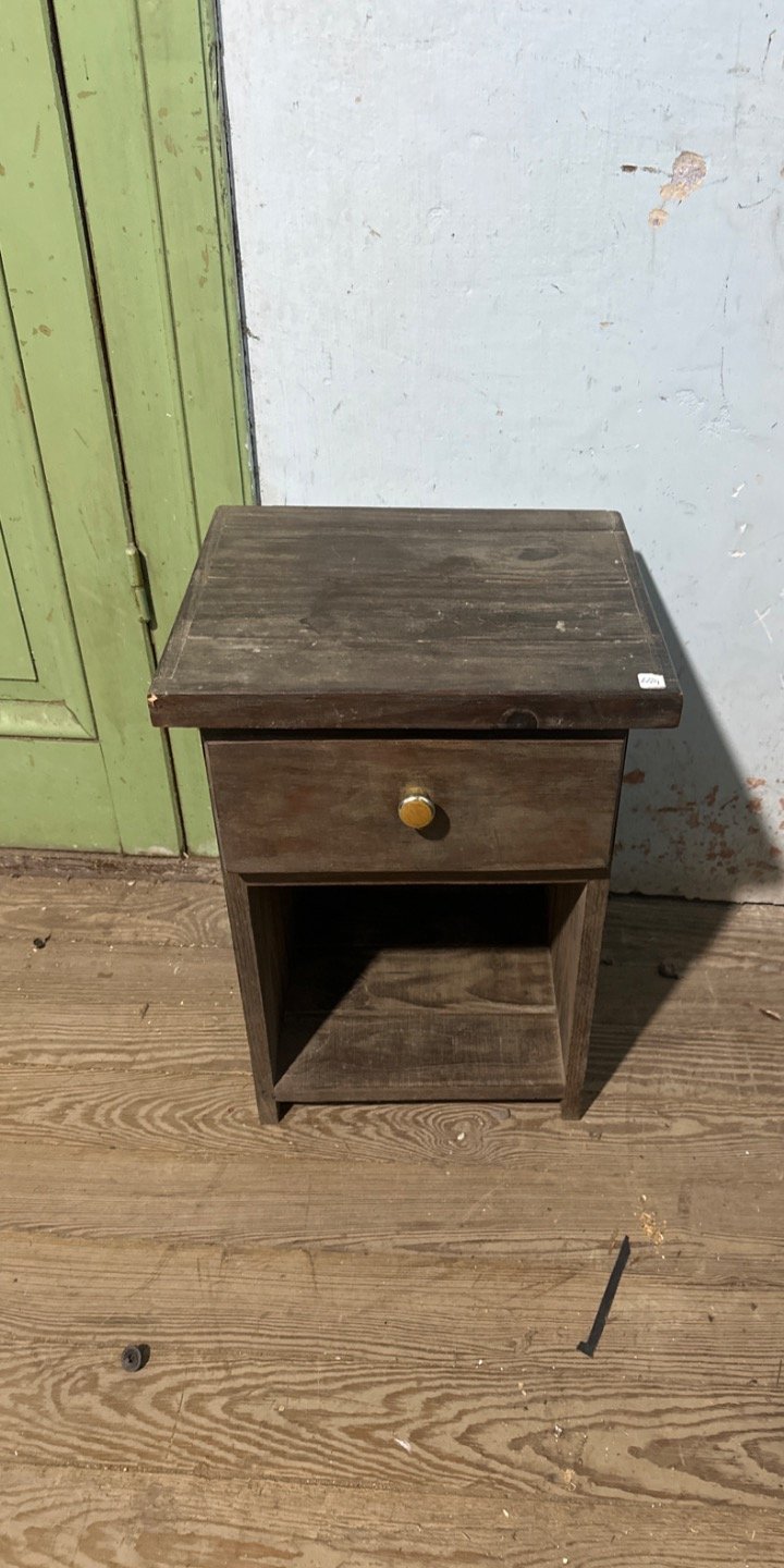 Mesa de Luz Rústica de Madera